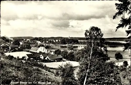 Ak Bosau in Ostholstein, Ortsansicht, Großer Plöner See