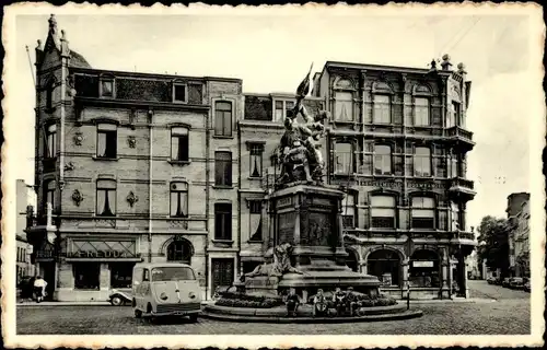 Ak Berchem Flandern Antwerpen, Denkmal Graf Merode