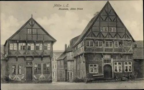 Ak Mölln im Herzogtum Lauenburg, Museum, Altes Haus