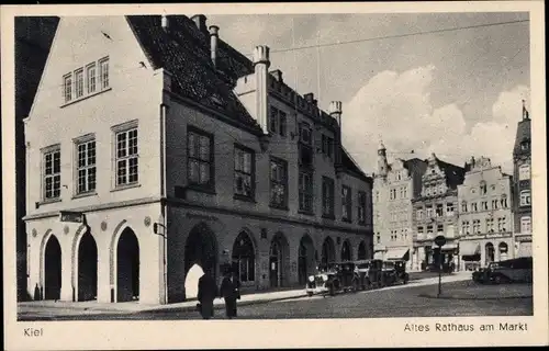 Ak Kiel, Altes Rathaus am Markt