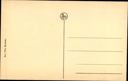 Ak Brüssel Brüssel, Botanischer Garten, Italienischer Garten