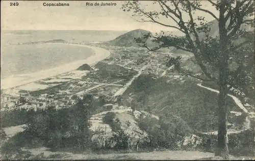 Ak Rio de Janeiro Brasilien, Copacabana
