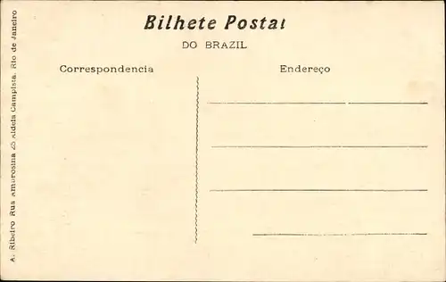 Ak Rio de Janeiro Brasilien, Copacabana