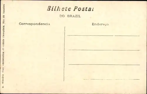 Ak Botafogo Rio de Janeiro Brasilien, Avenida Beira Mar