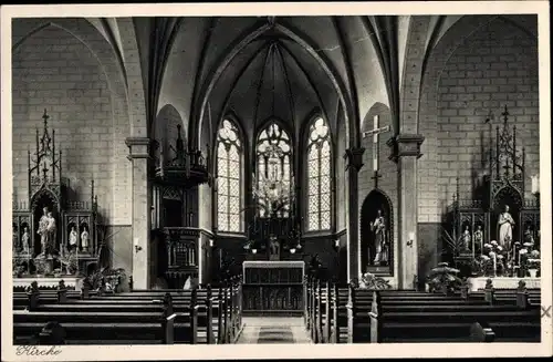 Ak Eutin in Ostholstein, Ursulinen-Kloster, Inneres, Altar