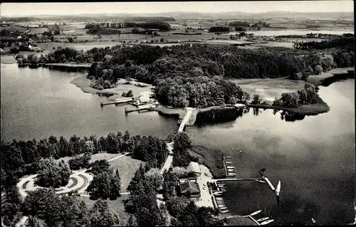 Ak Eutin in Ostholstein, Fliegeraufnahme