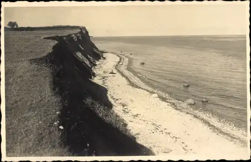 Foto Ak Ostseebad Eckernförde, Strand