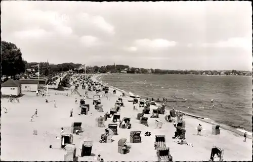 Ak Ostseebad Eckernförde, Strand