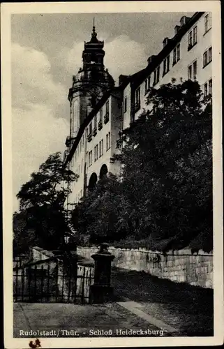 Ak Rudolstadt in Thüringen, Schloss Heidecksburg