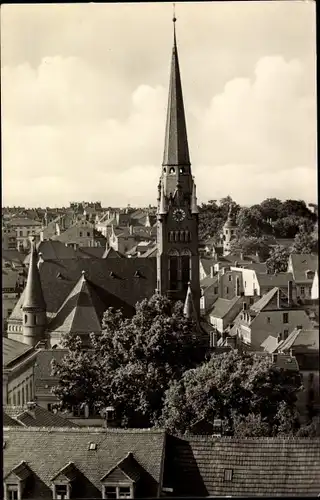 Ak Altenburg in Thüringen, Blick vom Nikolaiturm, Kirche