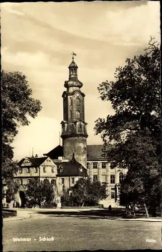 Ak Weimar in Thüringen, Schloss