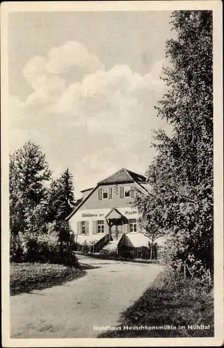 Ak Weißenborn Holzland Thüringen, Mühltal, Meuschkensmühle