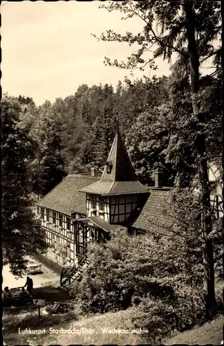 Ak Stadtroda Thüringen, Weihertalmühle