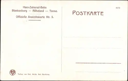 Ak Blankenburg am Harz, Gesamtansicht