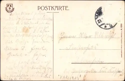 Ak Dresden Loschwitz, Bergschwebebahn Loschwitzhöhe, Elbe, Dampfer Karlsbad