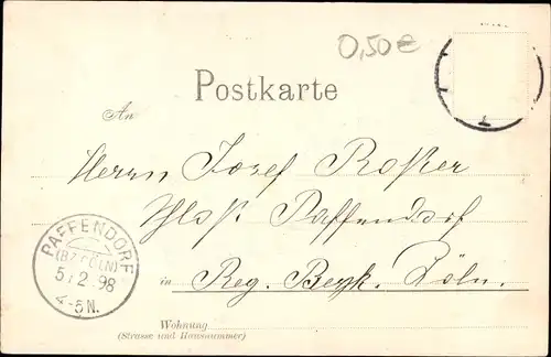 Ak Heidelberg am Neckar, Schlosshof