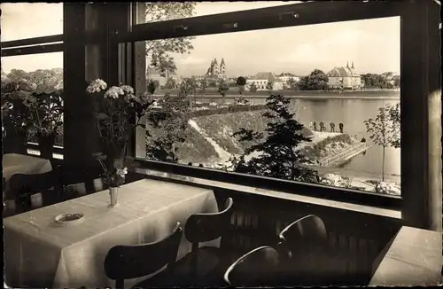 Ak Münster in Westfalen, Kaffee-Restaurant zum Himmelreich, Aasee