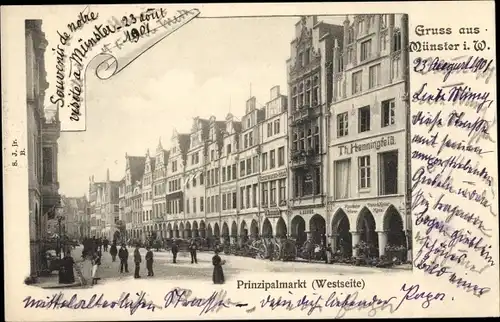 Ak Münster in Westfalen, Prinzipalmarkt
