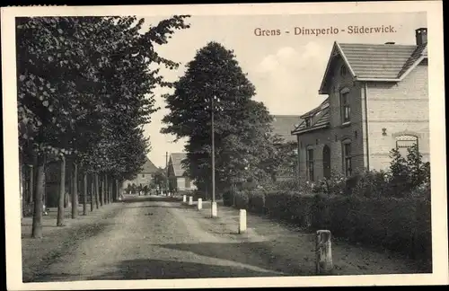 Ak Dinxperlo Gelderland, Grens, Süderwick