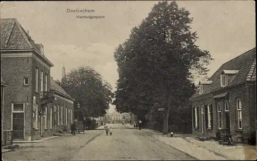 Ak Doetinchem Gelderland, Hamburgerpoort