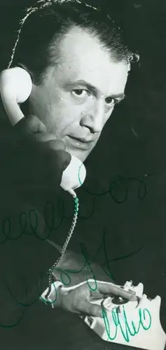 Foto Schauspieler Alexander Kerst, Portrait, Autogramm