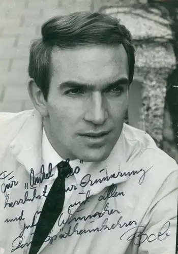 Foto Schauspieler Bob Franco, Portrait, Autogramm