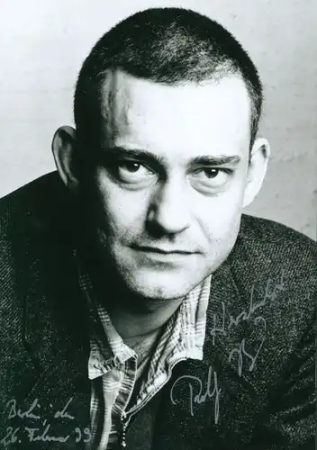 Foto Schauspieler Rolf Kanies, Portrait, Autogramm