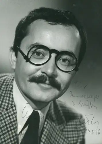 Foto Schauspieler Helmut Jungwirth ?, Portrait, Autogramm