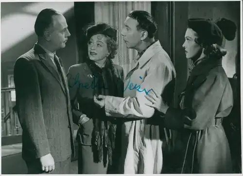 Foto Filmszene, Schauspielerin Grethe Weiser, Autogramm