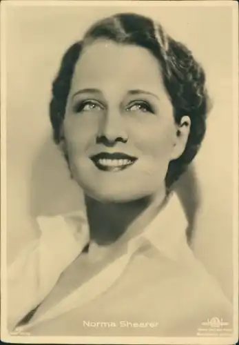 Ak Schauspielerin Norma Shearer, Portrait