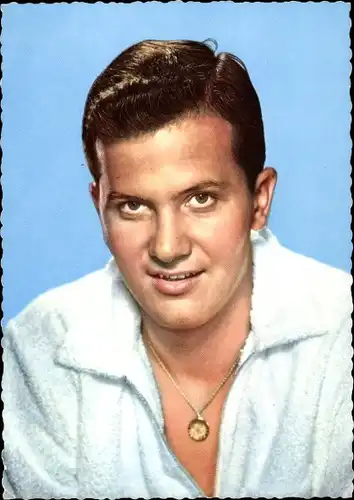 Ak Schauspieler Pat Boone, Portrait