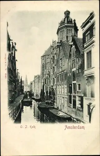 Ak Amsterdam Nordholland Niederlande, O. Z. Kolk