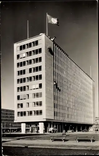 Ak Rotterdam Südholland Niederlande, Hofplein, SHELL-Gebäude