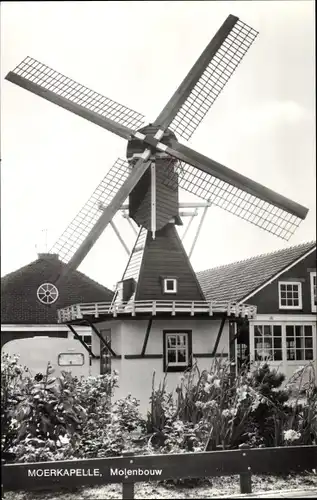 Ak Moercapelle Moerkapelle Südholland, Molenbouw