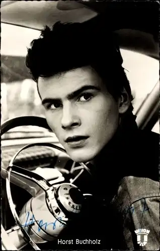 Ak Schauspieler Horst Buchholz, Portrait, Autogramm
