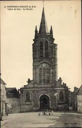 Ak Montfort l'Amaury Yvelines, Kirche, le Porche