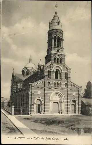 Ak Amiens-Somme, Kirche des Heiligen Herzens