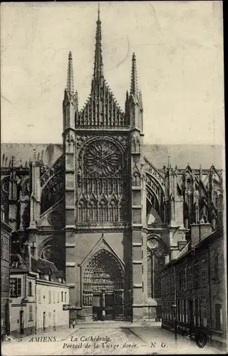 Ak Amiens-Somme, Kathedrale