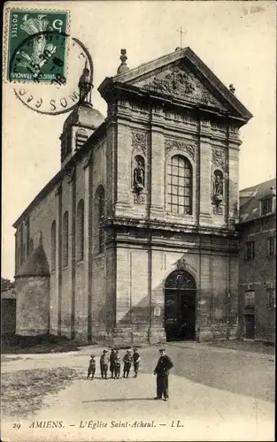 Ak Amiens-Somme, Kirche Saint Acheul