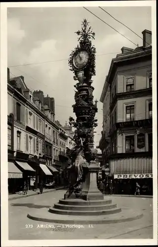 Ak Amiens-Somme, L’Horloge Dewailly
