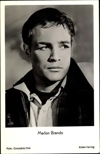 Ak Schauspieler Marlon Brando, Portrait