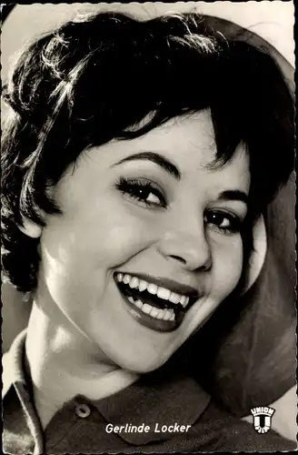 Ak Schauspielerin Gerlinde Locker, Portrait, Union Film