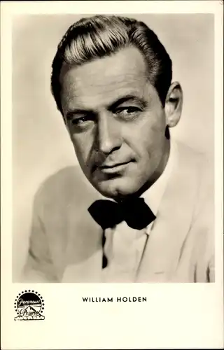 Ak Schauspieler William Holden, Portrait, Paramount