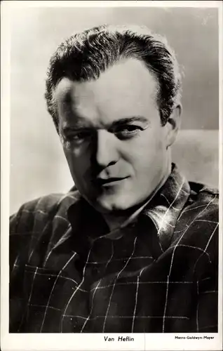 Ak Schauspieler Van Heflin, Portrait