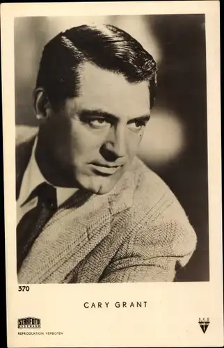 Ak Schauspieler Cary Grant, Portrait