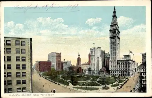 AK New York City USA, Madison Square