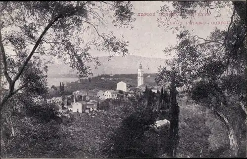 Ak Korfu Griechenland, Potamo, Panorama