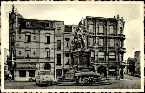 Ak Berchem Flandern Antwerpen, Denkmal Graf Merode