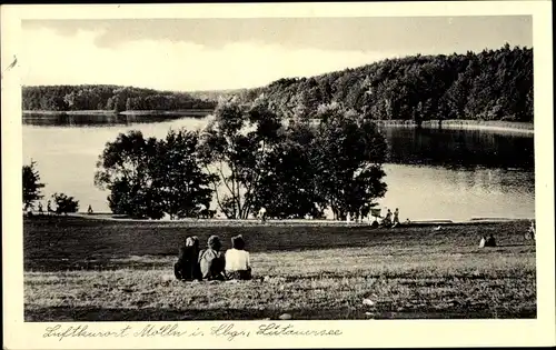 Ak Mölln im Herzogtum Lauenburg, Lütauersee