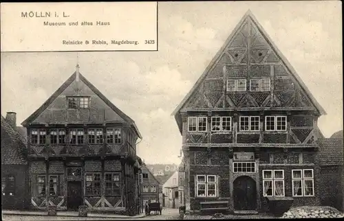 Ak Mölln im Herzogtum Lauenburg, Museum, Altes Haus